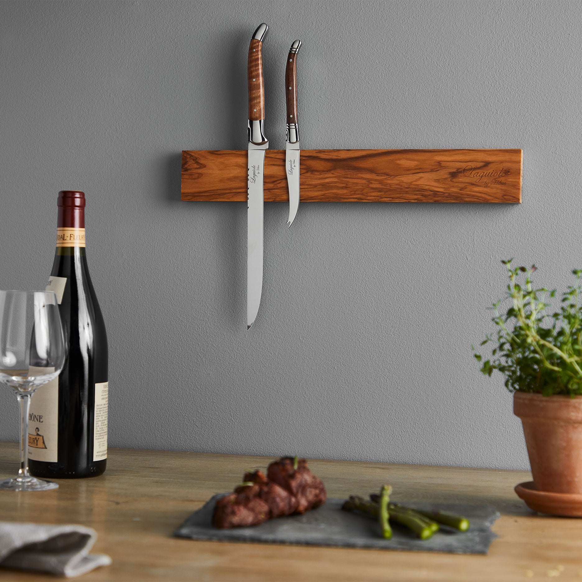 Knivmagnet oliventræ